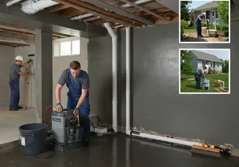 Basement Waterproofing and Flood Prevention process in Yorkville, IL